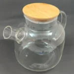قوری لوله کوتاه پیریکس 1500ml - فراکالا - Pyrex short tube teapot 1500ml