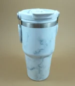 ماگ استنلی 600 میل برند SZM (طراحی مشابه استنلی) - فراکالا - SZM Stanley-style mug 600ml
