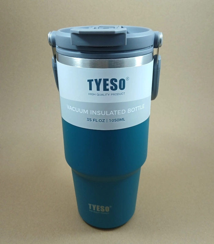 تراول ماگ تایسو دسته دار حجم 1050 میلی لیتر - فراکالا - Tyeso travel mug 1050ml with handle