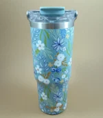 تراول ماگ 900 میل (SITARAYURI) گلدار - فراکالا - Travel mug 900ml Sitarayuri floral