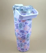 تراول ماگ 900 میل (SITARAYURI) گلدار - فراکالا - Travel mug 900ml Sitarayuri floral
