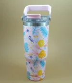 تراول ماگ 900 میل (SITARAYURI) گلدار - فراکالا - Travel mug 900ml Sitarayuri floral